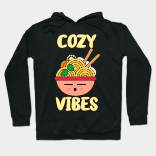 Cozy Vibes with Ramen Noodles for Umami Comfort Food Hoodie